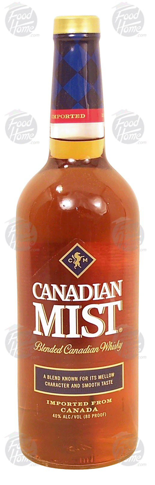 Canadian Mist  blended canadian whisky, 40% alc. by vol. Full-Size Picture